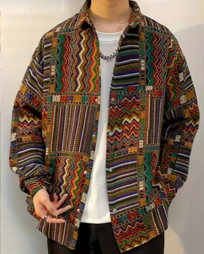 Chaqueta Artesanal Andina para Hombre